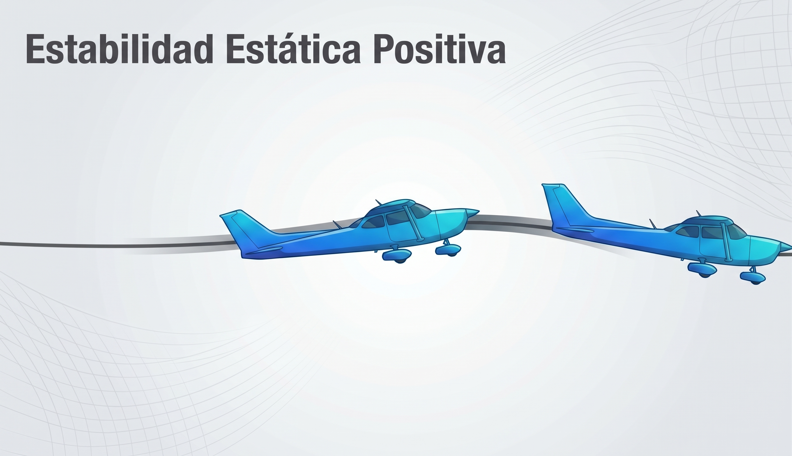 Estabilidad estática y dinámica del avión: los 6 tipos explicados