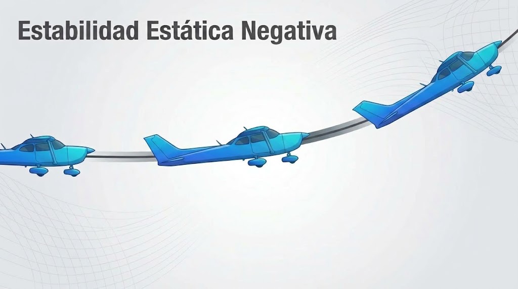 estabilidad estática negativa